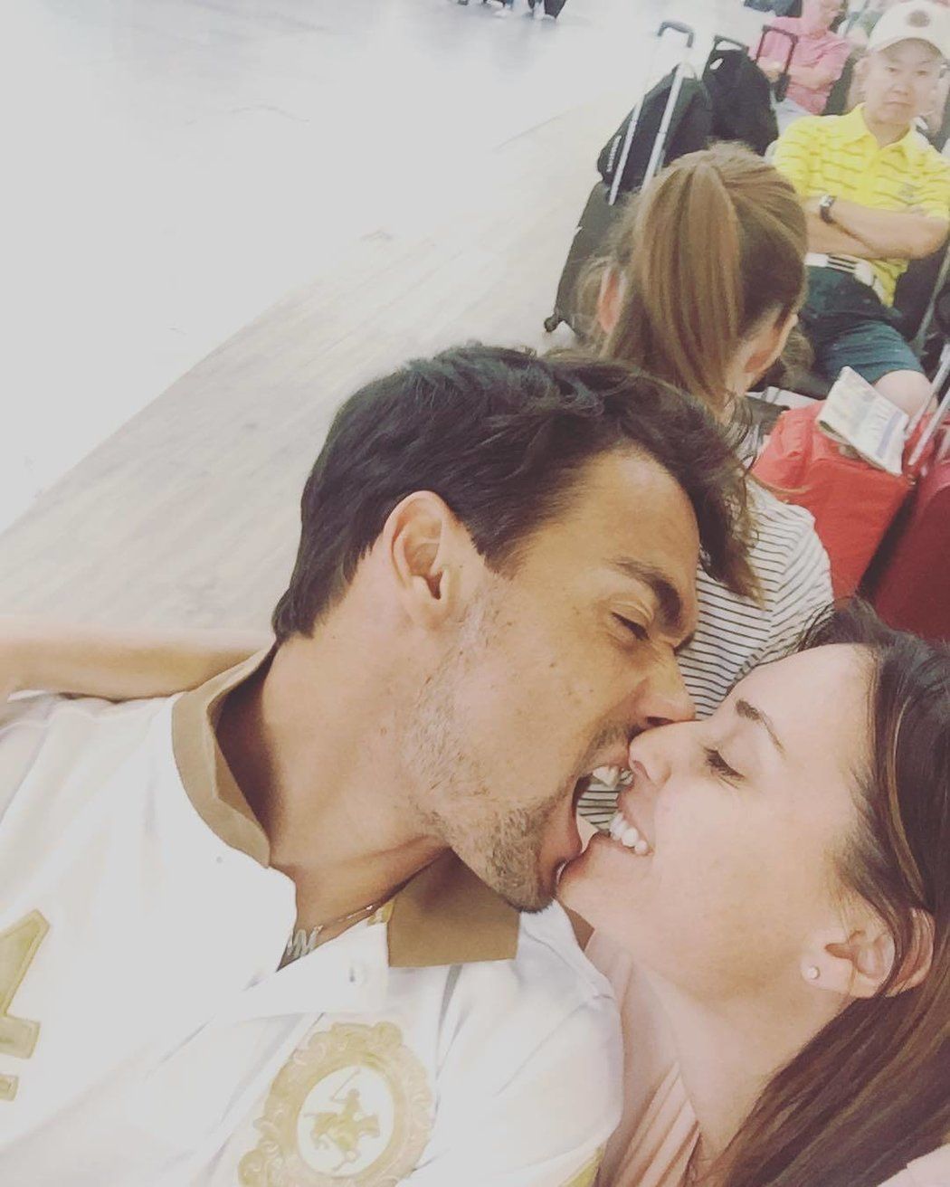 Dokonalá tenisová dvojka Flavia Pennettaová a Fabio Fognini