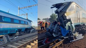 V Bohumíně se srazilo pendolino s posunovací lokomotivou. Strojvedoucí vlaku nepřežil.