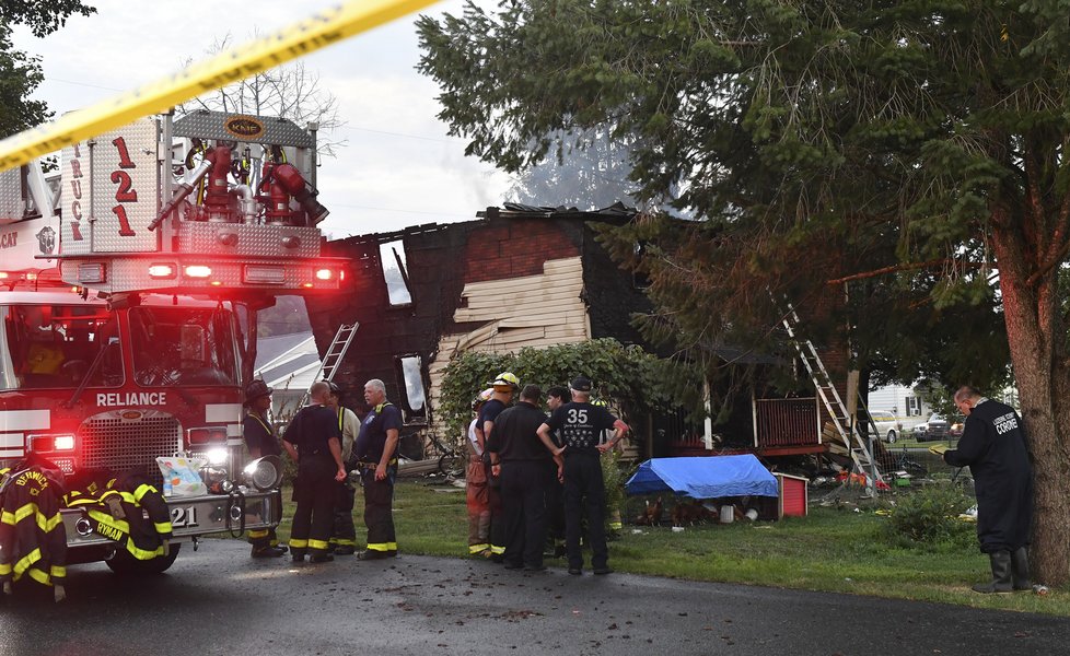 Tragický požár v Pensylvánii si vyžádal 10 lidských životů