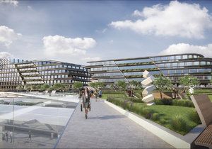 Penta zahájila stavbu dvou budov u Masarykova nádraží v Praze, které navrhla architektka Zaha Hadidová. Dokončení plánuje v polovině roku 2023.