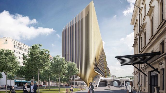 Proměna lokality čtverečních, projekt zpracovává britské studio Zaha Hadid Architects, přinese 100 tisíc metrů čtverečních kancelářských ploch, restaurací, kaváren a obchodů.