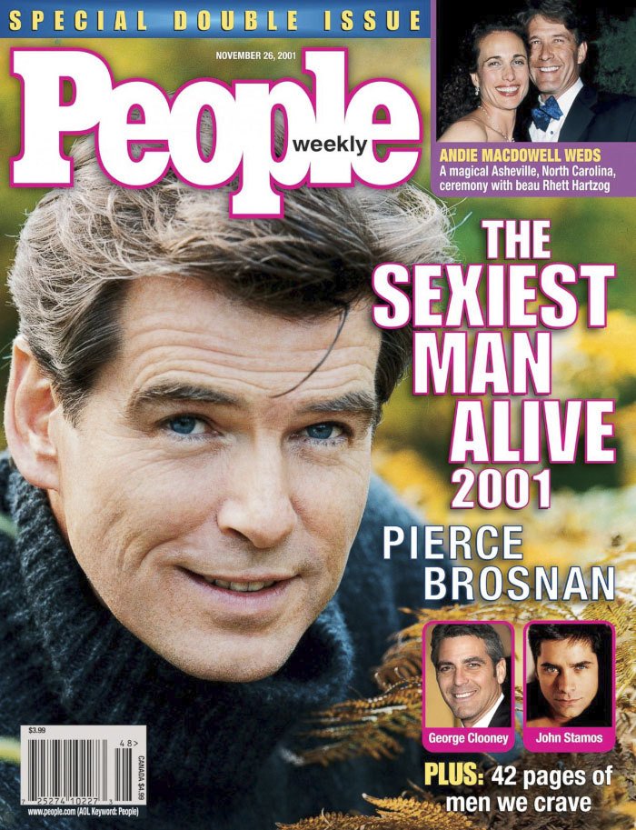 2001, Pierce Brosnan