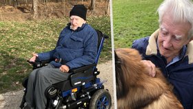 Pepa (83) po mozkové příhodě skončil na vozíku: Jsem na světě rád a nechci být jen doma v posteli, říká
