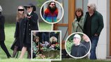 Poslední rozloučení se »zetěm« (†53) Černocké: Extravagantní pohřeb!