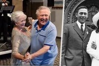Manželé Petr Kostka (84) a Carmen Mayerová (77): Zatančili si na své zlaté svatbě!