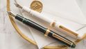 Luxuní pero jako dokonalá podpora začínajícího spisovatele!  (Platinové plnící pero od Gouletpens)