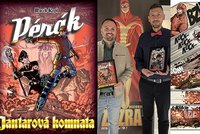 Legendární český hrdina Pérák zažívá novou vlnu popularity: V komiksu hledá Jantarovou komnatu