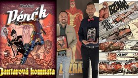 Legendární český hrdina Pérák zažívá novou vlnu popularity: V komiksu hledá Jantarovou komnatu 