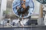 Nový mural na Žižkově připomene legendárního Péráka