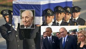 Státníci dorazili na Peresův pohřeb. Nechybí Obama, Hollande, Netanyahu, Princ Chales nebo Bill Clinton.