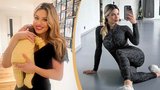 Moderátorka Eva Perkausová po šestinedělí: Sexy kobra ve fitku! 