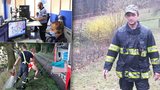 Nečekané zážitky českých záchranářů v roce 2020: Žena toužící po sexu i hasič s ptákem v bahně