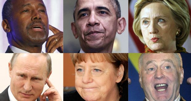 Největší perly světových politiků. Jak se „sekli“ Obama, Merkelová a Putin?