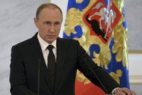 Putin promluvil Rusům do duše. Vlasteneckou výzvu vtěsnal do tří minut