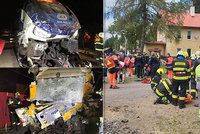 Nehodu vlaků u Perninku způsobil strojvedoucí, tvrdí inspekce: Asi si spletl den, domnívají se