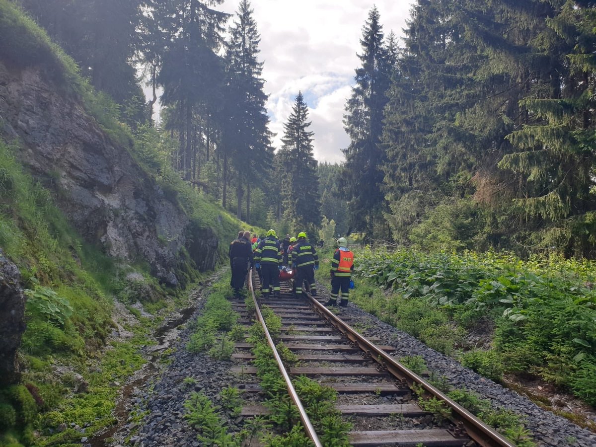 Vlakové neštěstí u Perninku na Karlovarsku si vyžádalo oběti na životech a mnoho zraněných.