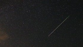 Padající hvězdy – meteorický roj Perseid