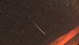 Padající hvězdy – meteorický roj Perseid