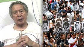 Protesty proti omilostněnému Fujimorimu.