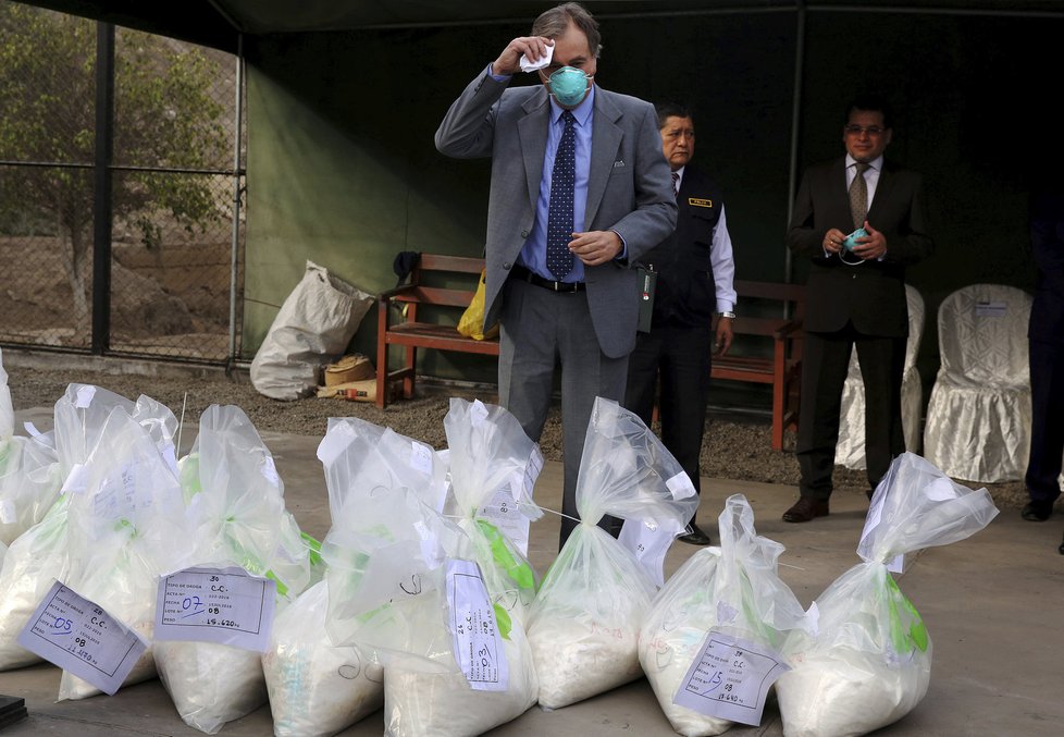 V Peru zlikvidovali přes 7 tun zabavených drog.