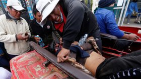 Violent protests in Peru.  (1.10.2023)