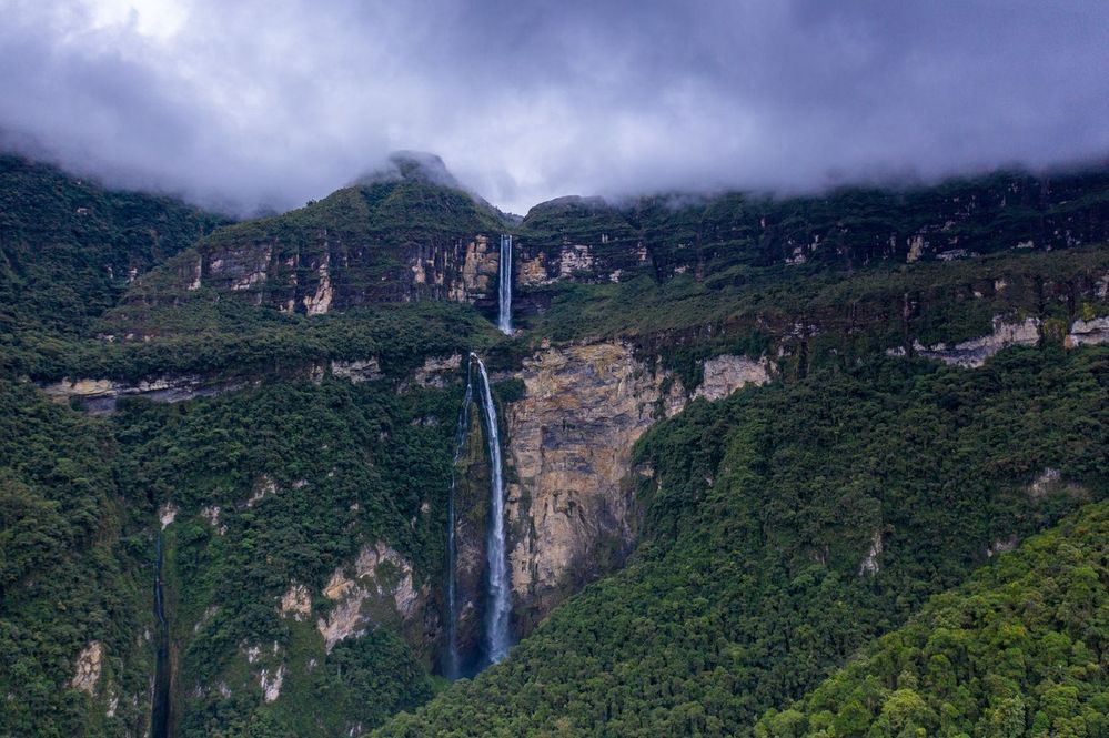 Peruánský vodopád Gocta