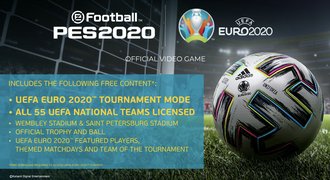 Fotbalové EURO asi odloží o rok, to virtuální se blíží jako DLC pro PES 2020