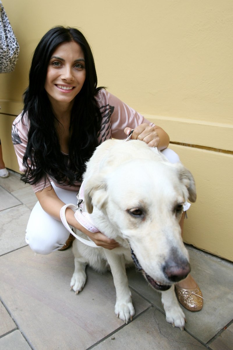 Eva Aichmajerová a její pes