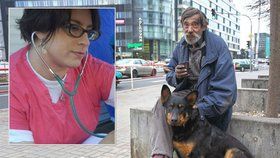Bezdomovci se o své psy starají lépe než o sebe. Zvířata ale mají jiné návyky