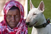 Černoška z Afriky obvinila bílého psa z rasismu!