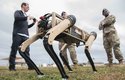 Robotičtí psi začali hlídat leteckou základnu Tyndall na Floridě