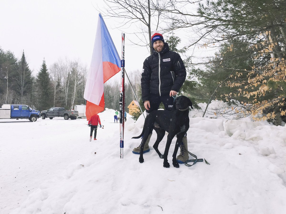 Michal Ženíšek s Kvapem vybojovali také bronz ve skijöringu s jedním psem.