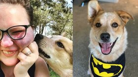 Žena s obličejovou vadou zachránila psa, kterému se v útulku lidé posmívali. Byla to láska na první pohled.