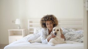 Ženám se podle studie spí lépe vedle psa než lidského partnera