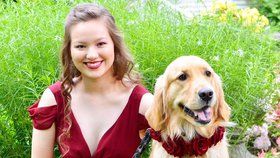 Užila si maturitní ples díky svému psovi! Před čím ji dokáže chránit? 