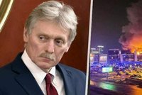 Útočil ISIS? A proč jsou podezřelí z masakru mučeni? Peskov: Nekomentujeme!