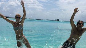 Daniela s Pavolem řádí na Maledivách