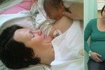 Maminka Xenia i přes potíže během porodu porodila na Vinohradech zdravou holčičku.