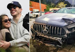 Pete Davidson s partnerkou měli autonehodu!