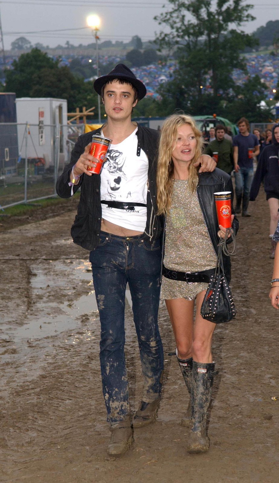 Pete Doherty a Kate Moss v době, kdy tvořili pár.