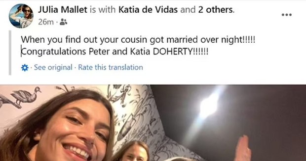 Pete Doherty se oženil