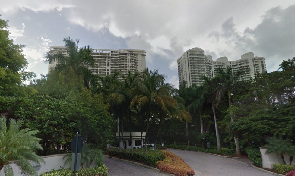 Kovarčíkův apartmán na Floridě uprostřed palem a s výhledem na moře má cenu skoro 20 milionů.