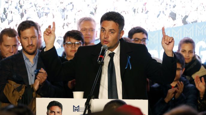 Lídr maďarské opozice Péter Márki-Zay