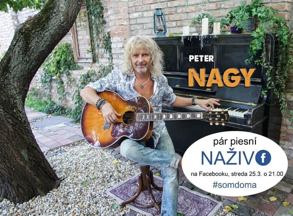 Peter Nagy z domova hrál pro své fanoušky