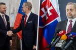 Slovenští kandidáti na prezidenta Pellegrini i Harabin se navezli do české vlády.