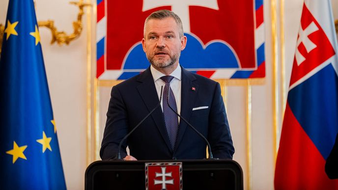 Slovenský prezident Peter Pellegrini Slovenský prezident Peter Pellegrini
