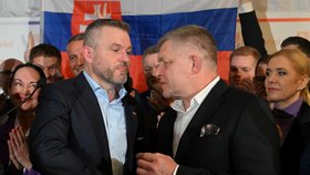 Peter Pellegrini vyhrál volby na Slovensku, gratuloval mu i premiér Fico (7.4.2024)