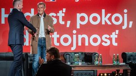 Petera Pellegriniho podpořil Andrej Babiš (3.4.2024)
