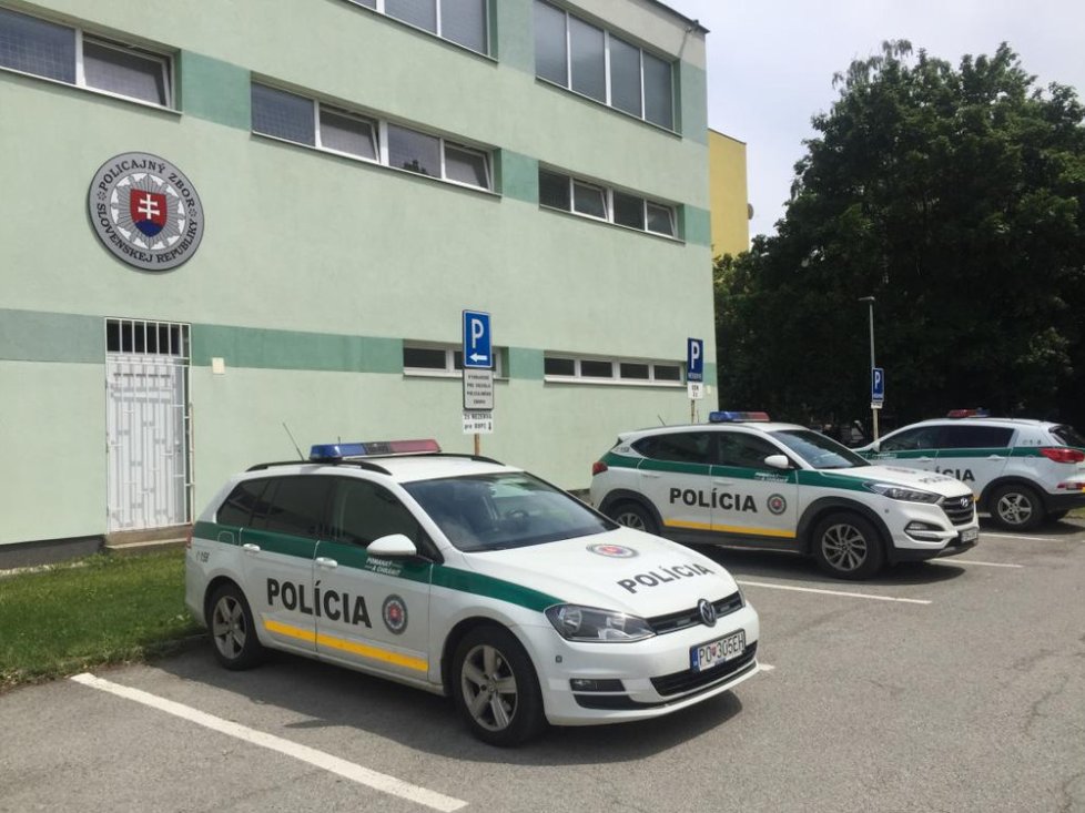 Prešovské policejní oddělení na Vajanského ulici.