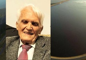 Konstruktér přehrady Dlouhé stráně Antonín Petlach zemřel 13. října ve věku 94 let..